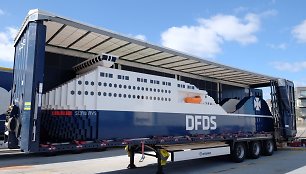 DFDS laivas iš „Lego“ kaladėlių pirmiausiai pristatytas Kopenhagoje. Ten jam iškilmingai suteiktas „Jubilee Lego“ vardas.