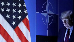 D.Trumpas nejaučia didelių simpatijų NATO