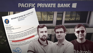&bdquo;Pacific Private Bank&ldquo; at&scaron;aukta licencija