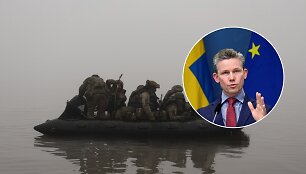 &Scaron;vedija skyrė karinę paramą Ukrainai