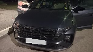 Sulaikytas automobilis &bdquo;Hyundai Tucson&ldquo;