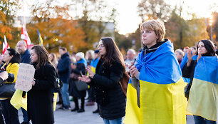 Ukrainos palaikymo akcija