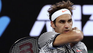 Rogeris Federeris prie&scaron; Mischą Zverevą