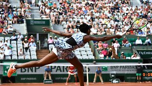 Venus Williams prie&scaron; Qiang Wang
