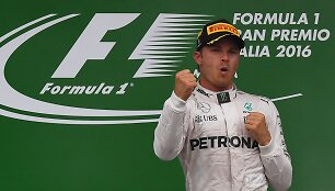 Nico Rosbergo triumfas Italijoje