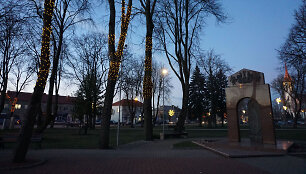 Kalėdoms pasipuo&scaron;usi Kretinga