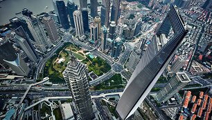 Gražiausias pasaulio dangoraižis - &bdquo;Shanghai Tower&ldquo;