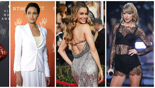 Beyonce, Angelina Jolie, Sofia Vergara ir Taylor Swift