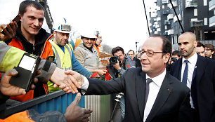 2012 metų Prancūzijos prezidento rinkimus laimėjo Francois Hollande'as