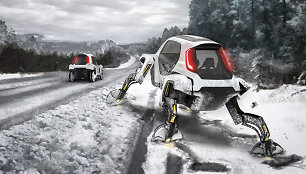 &bdquo;Hyundai&ldquo; vaik&scaron;čiojantis automobilis &bdquo;Elevate Concept&ldquo;