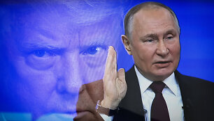 Donaldas Trumpas ir Vladimiras Putinas