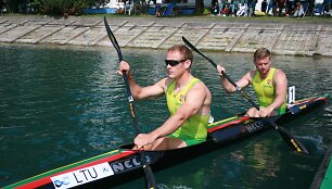 Ričardas Nekrio&scaron;ius ir Andrejus Olijnikas