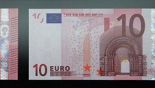 10 eurų banknotai