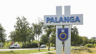 Įvažiavimas į Palanga