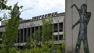 Turistai Černobylyje 