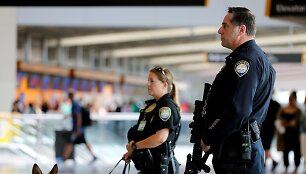 San Diego policijos pareigūnai