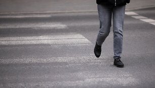 Žygimantas Gedvila/BNS nuotr. Pėsčiųjų perėja