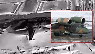 Smogė lėktuvui An-72P Kryme