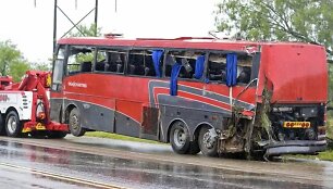 Autobuso avarija Teksase