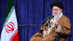 Irano auk&scaron;čiausiasis lyderis ajatola Ali Khamenei