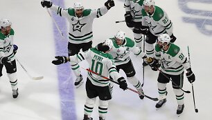 &bdquo;Dallas Stars&ldquo; triumfas penktosiose NHL superfinalo rungtynėse