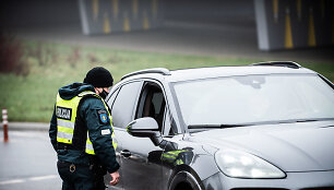 Policijos patirkos punktas pavilnių gatvėje
