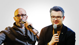 Robertas Petrauskas ir dr. Vasilijus Safronovas