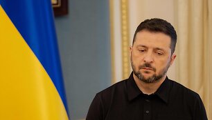 Volodymyras Zelenskis / TETIANA DZHAFAROVA / AFP