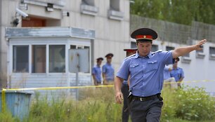 I&scaron;puolis prie Kinijos ambasados Kirgizijoje