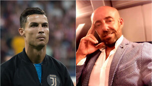Cristiano Ronaldo ir jo kirpėjas