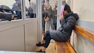 Justina Gaigalaitė pristatyta į teismą 
