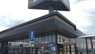 Trūkęs vamzdis „McDonald's“ restorane