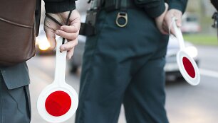 Policijos akcija Vilniuje