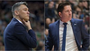 Šarūnas Jasikevičius ir Xavi Pascualis