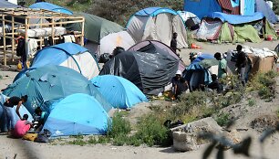 &bdquo;Džiunglės&ldquo; &ndash; migrantų stovykla Kalė mieste Prancūzijoje