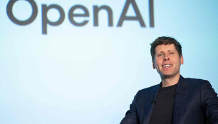 &bdquo;OpenAI&ldquo; generalinis direktorius Samas Altmanas / YUICHI YAMAZAKI / AFP