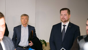 Arvydas Avulis ir Danielius Kuprys