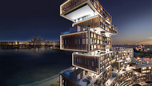 Dubajuje ant dirbtinės salos projektuojami prabangūs &bdquo;Atlantis&ldquo; apartamentai