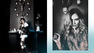 Modelis: Akvilina Ubartaitė, stilistė: Kastė Svilaitė, grimas: Karolina Tara&scaron;kevič, fotosesijos vieta: &bdquo;One Two&ldquo; baras
