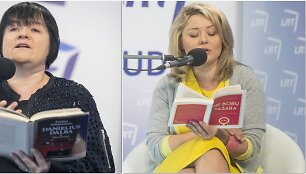Dalia Ibelhauptaitė ir Beata Nicholson