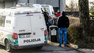 Įvykio vieta Vievyje