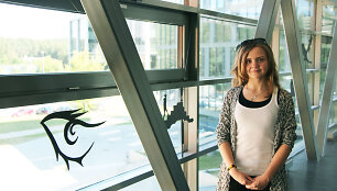 Vilniaus Gedimino technikos universiteto (VGTU) studentė Julija Semenenko.