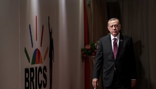 Turkijos prezidentas Recepas Tayyipas Erdoganas