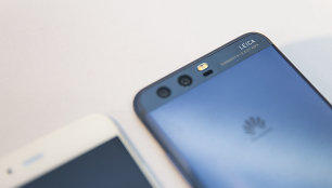 „Huawei P10“ pristatymo akimirka