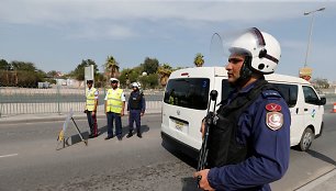 Policijos pareigūnas Bahreine