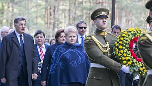 Algirdas Butkevičius, Loreta Graužinienė ir Dalia Grybauskaitė