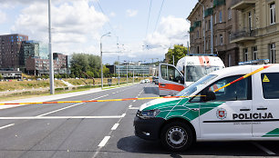 Vilniaus centre penktadienį įvyko dujų nuotėkis Žygimantų gatvėje esančioje statybvietėje