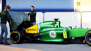 &bdquo;Caterham CT03&ldquo; bolidas