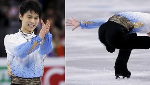 Yuzuru Hanyu po pasirodymo Bostone neslėpė emocijų