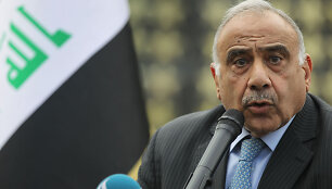 Irako premjeras Adelis Abdel Mahdi